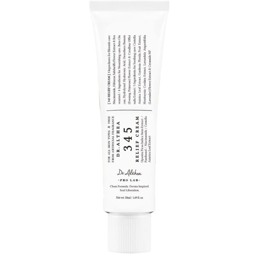 Dr. Althea 345 Relief Barrier Repair Cream - 50ml Barrier Repair | Soothing Relief | Redness Control