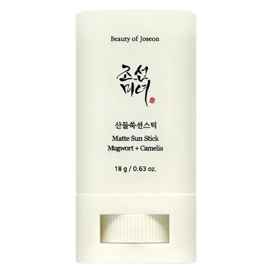 Beauty of Joseon Matte Sun Stick Mugwort + Camellia SPF50+ PA++++ | Lightweight & Shine - Free Sun ProtectionBeautyBreeze