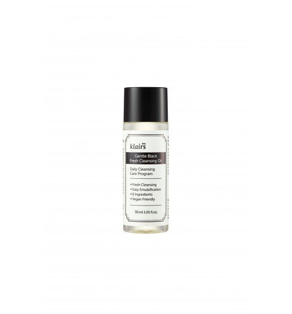 Klairs Gentle Black Fresh Cleansing Oil: Perfect for Combination to Oily SkinBeautyBreeze