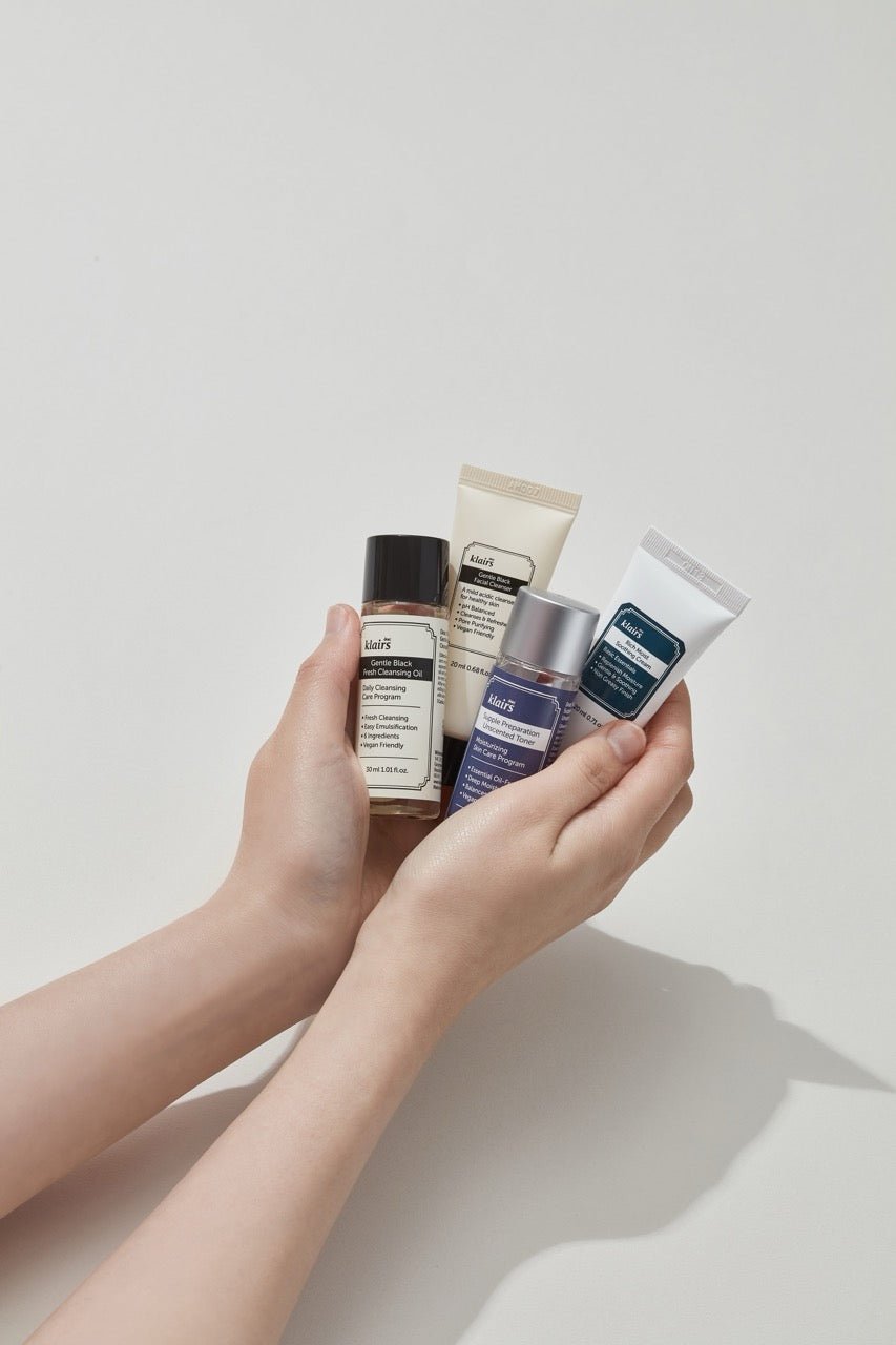 Klairs Skincare Trial Kit - Essential 4-Step Routine for All Skin TypesBeautyBreeze