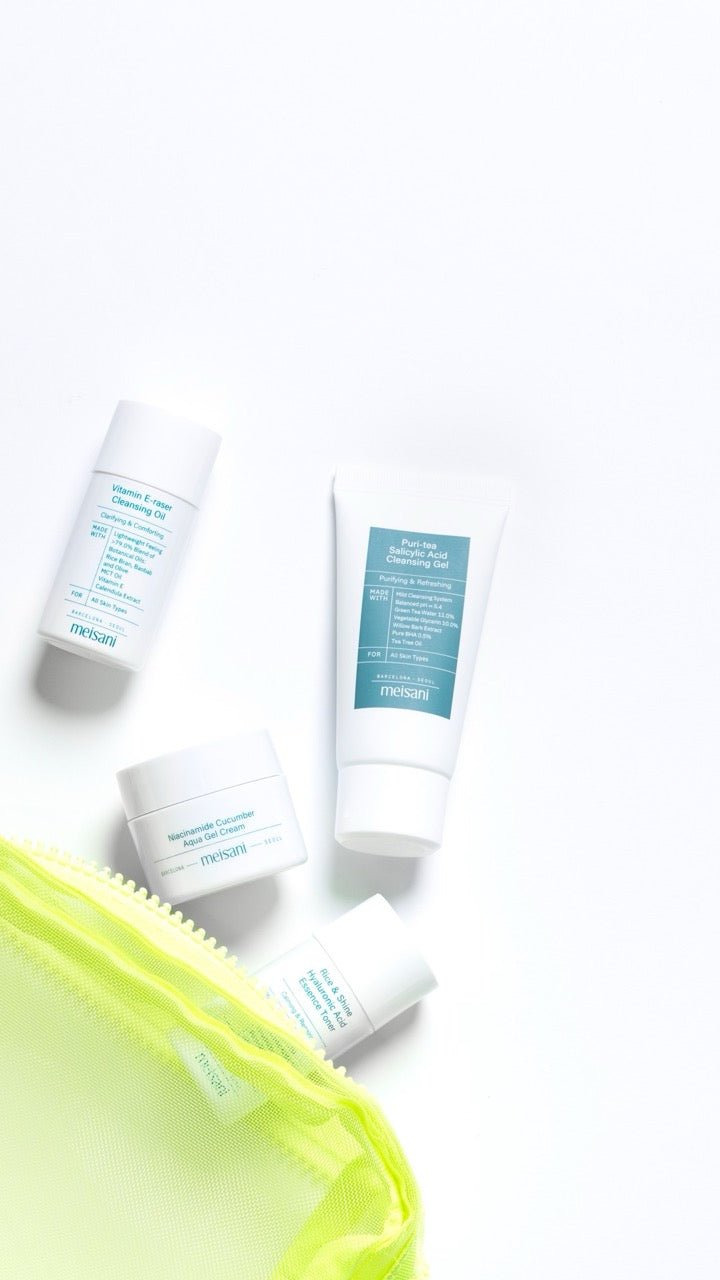 Meisani Back to Basics Discovery Kit - Essential Skincare Miniatures for All Skin TypesBeautyBreeze