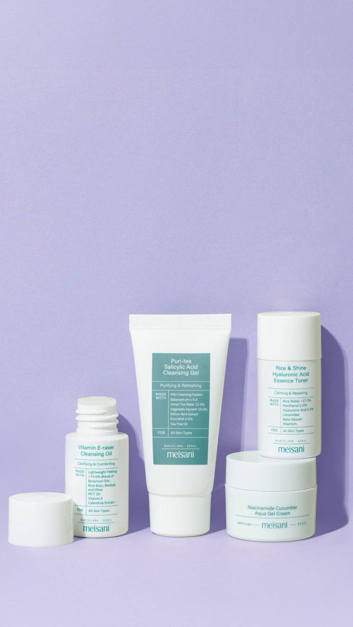 Meisani Back to Basics Discovery Kit - Essential Skincare Miniatures for All Skin TypesBeautyBreeze