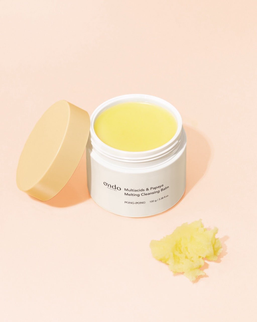Ondo Beauty 36.5 MultiAcids Papaya Cleansing Balm - Gentle Exfoliation for Radiant SkinBeautyBreeze