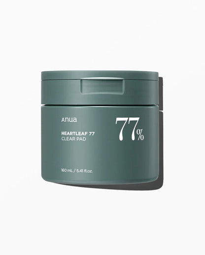 Anua Heartleaf 77% Soothing Clear Pad | Exfoliating & Calming Toner Pads for Sensitive SkinBeautyBreeze