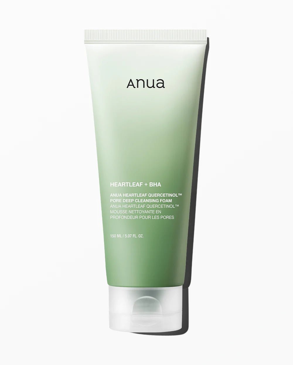 Anua Heartleaf Quercetinol Pore Deep Cleansing Foam – 150ml | Gentle Pore Cleanser for Clear & Refreshed SkinBeautyBreeze