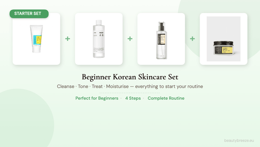 Beginner Korean Skincare Set – 4 - Step Starter RoutineBeautyBreeze