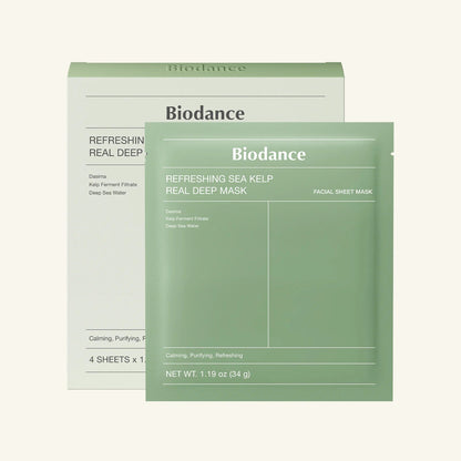 BIODANCE Refreshing Sea Kelp Real Deep Mask (1 pc)BeautyBreeze