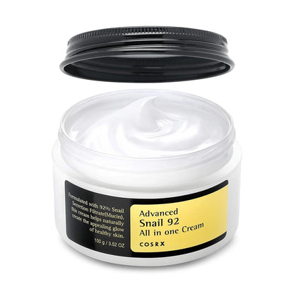 COSRX Advanced Snail 92 All - In - One Cream - Skin Nourishment & Repair, 100gBeautyBreeze