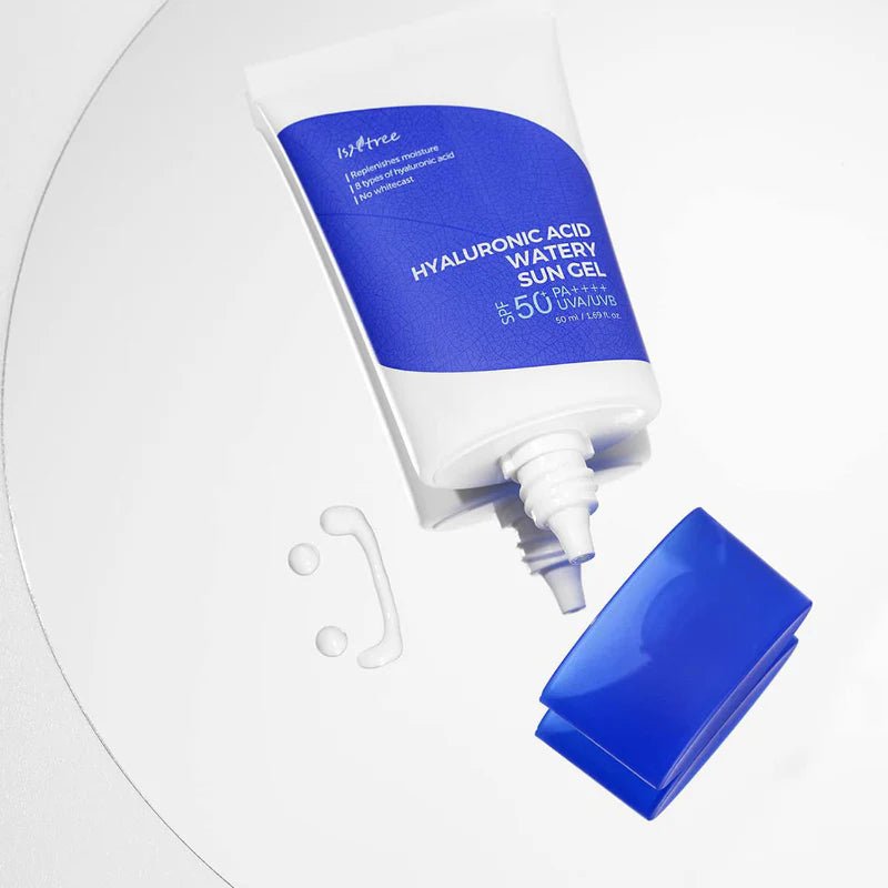 Hyaluronic Acid Watery Sun Gel SPF50+ PA++++ – 50ml | Lightweight, Hydrating Korean Sunscreen for All Skin TypesBeautyBreeze