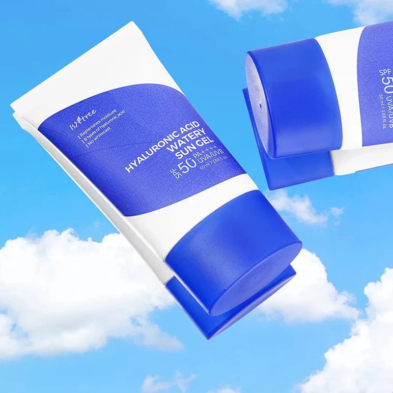 Hyaluronic Acid Watery Sun Gel SPF50+ PA++++ – 50ml | Lightweight, Hydrating Korean Sunscreen for All Skin TypesBeautyBreeze