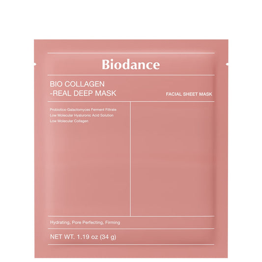 Biodance Bio‑Collagen Real Deep Mask – Deep Hydration | Pore‑Minimizing | Firming Glow