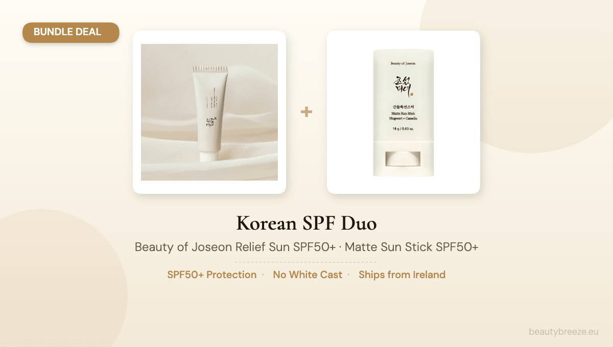 Korean SPF Duo – Beauty of Joseon Relief Sun + Sun StickBeautyBreeze