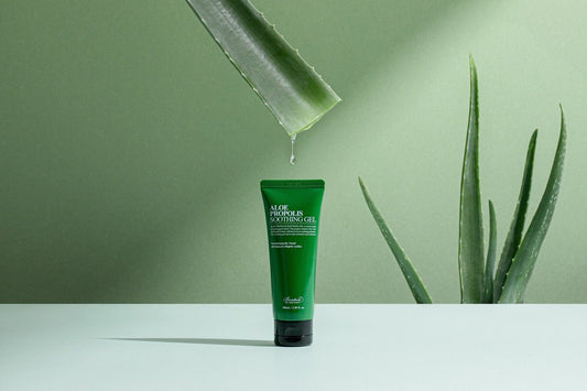 Aloe Propolis Soothing Gel - Dermatologist-Tested, Oil-Free Moisturiser for Oily SkinBeautyBreeze
