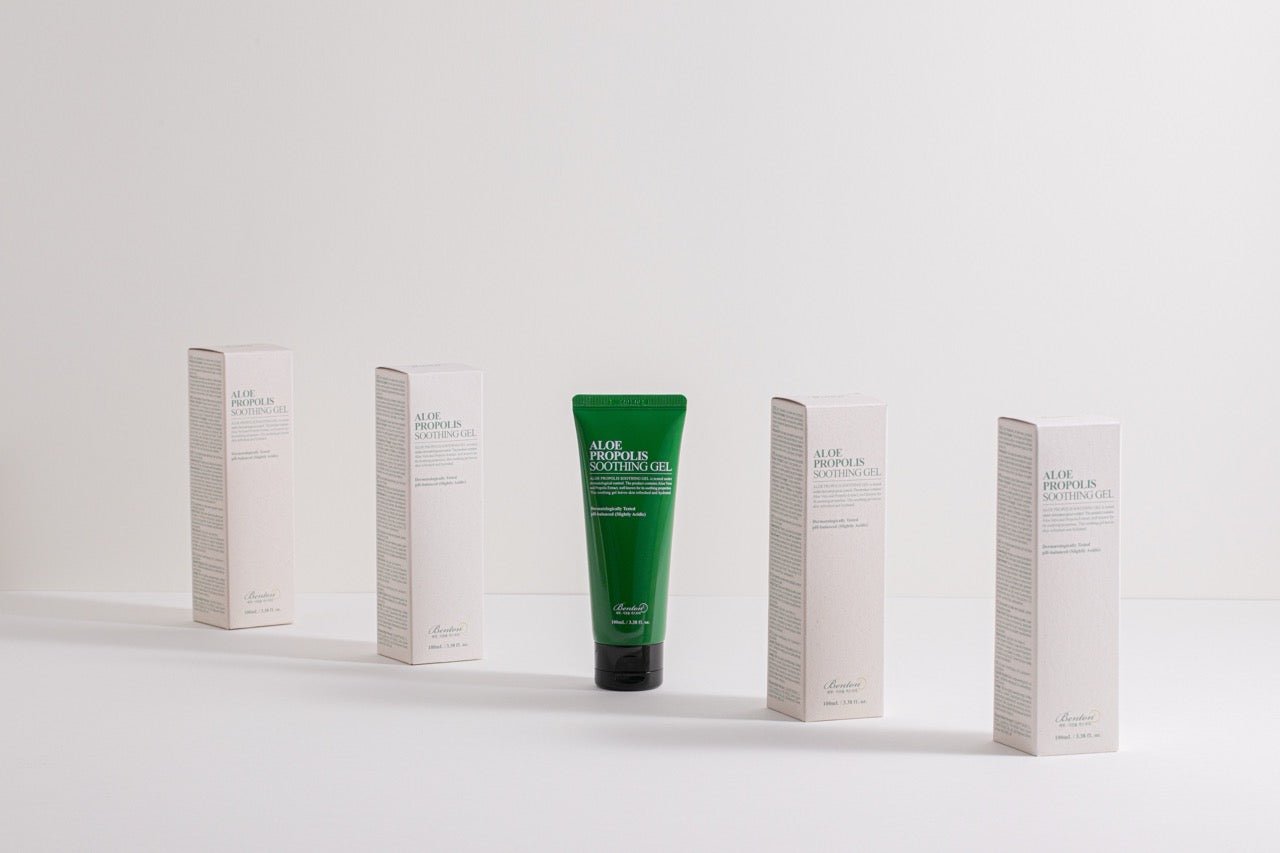 Aloe Propolis Soothing Gel - Dermatologist-Tested, Oil-Free Moisturiser for Oily SkinBeautyBreeze