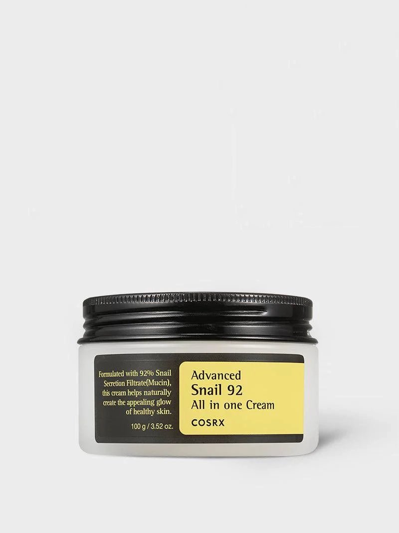 COSRX Advanced Snail 92 All-In-One Cream - Skin Nourishment & Repair, 100gBeautyBreeze