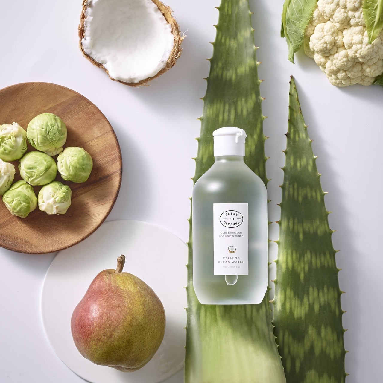 Juice to Cleanse Calming Clean Water - Gentle, Effective Cleansing for All Skin TypesBeautyBreeze