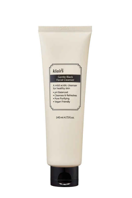Klairs Gentle Black Facial Cleanser - Balancing Low pH Formula for All Skin TypesBeautyBreeze