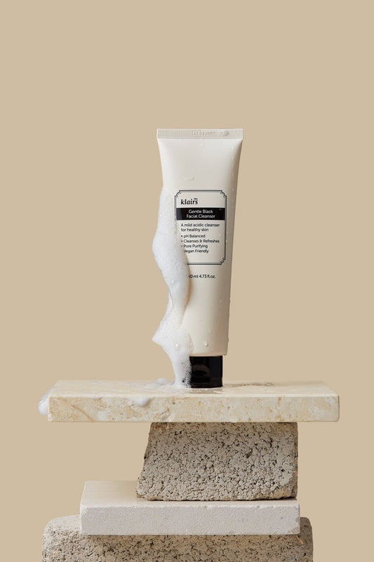 Klairs Gentle Black Facial Cleanser - Balancing Low pH Formula for All Skin TypesBeautyBreeze