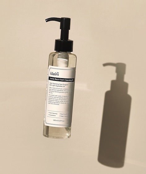 Klairs Gentle Black Fresh Cleansing Oil: Perfect for Combination to Oily SkinBeautyBreeze