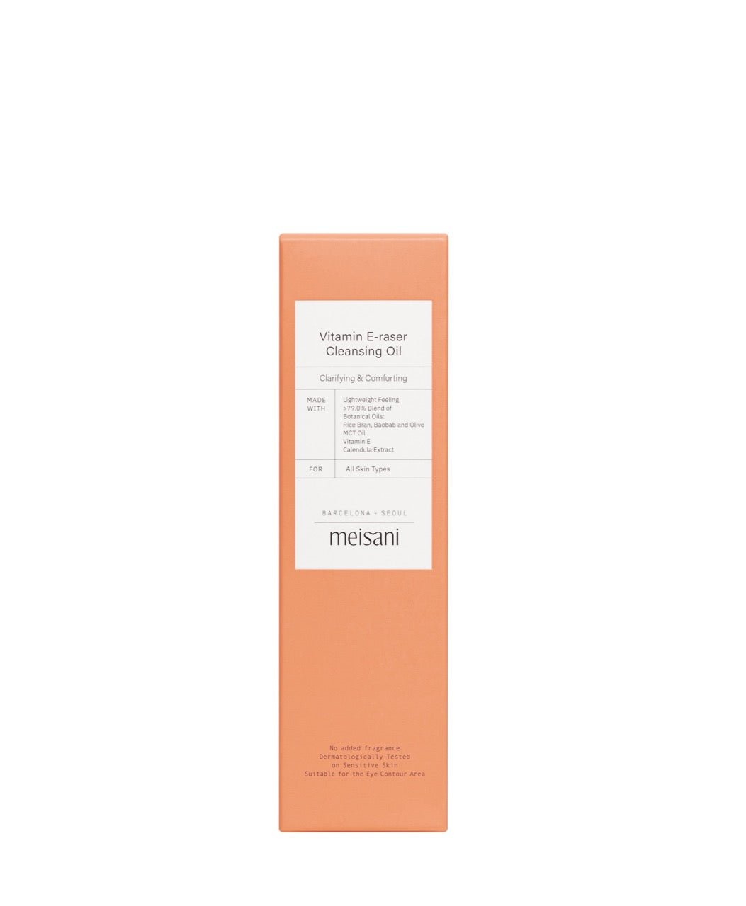 Meisani Vitamin E-Raser Cleansing Oil - Gentle Yet Effective Cleansing for All Skin TypesBeautyBreeze