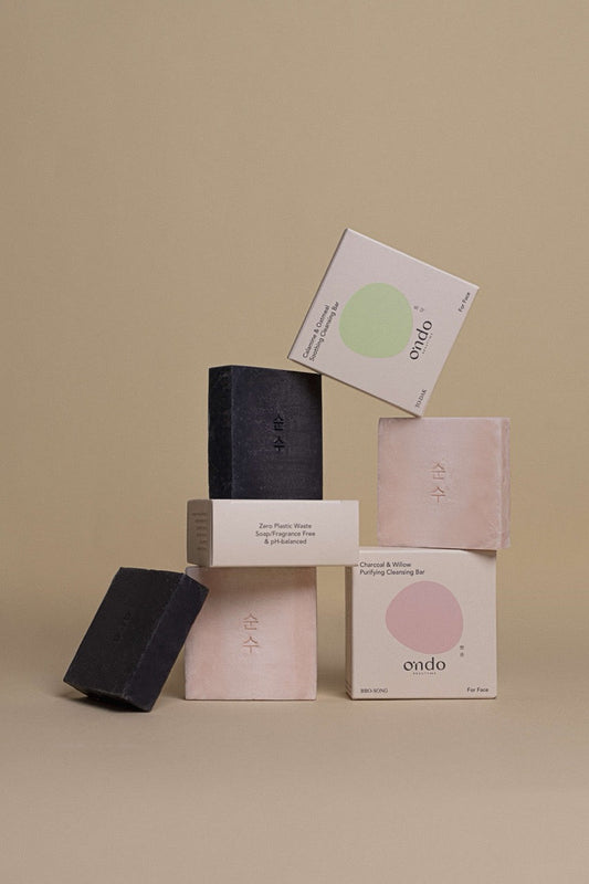 Ondo Beauty 36.5 Calamine & Oatmeal Cleansing Bar - Gentle Care for Delicate SkinBeautyBreeze