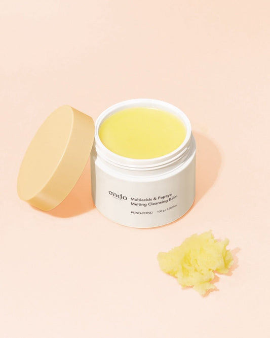 Ondo Beauty 36.5 MultiAcids Papaya Cleansing Balm - Gentle Exfoliation for Radiant SkinBeautyBreeze