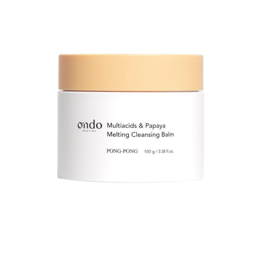 Ondo Beauty 36.5 MultiAcids Papaya Cleansing Balm - Gentle Exfoliation for Radiant SkinBeautyBreeze